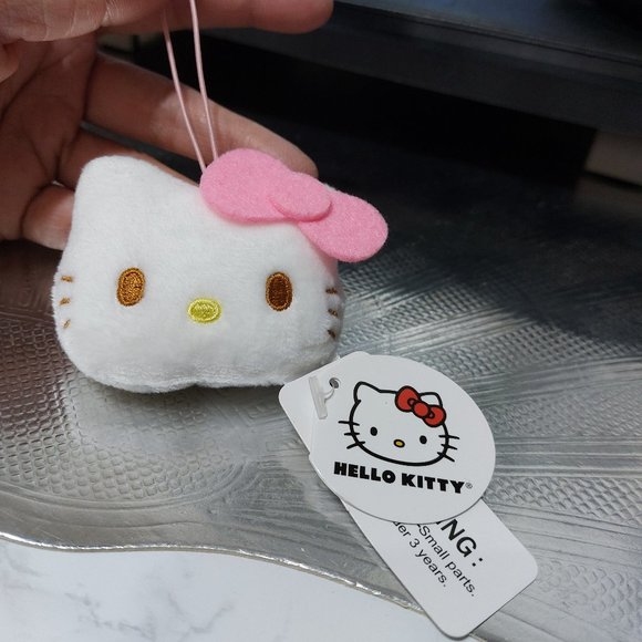 Small Mini Hand Size Hello Kitty Charm Keychain Handbag Any Bag Accessory - Picture 2 of 5